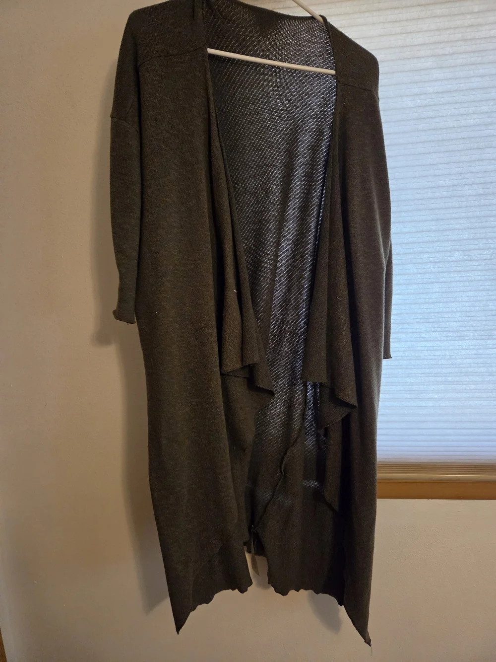 LuLaRoe Olive Green Open Front Cardigan